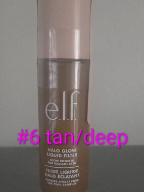 ELF Halo Glow Liquid Filter #6 Tan/Deep - Tan Highlighter